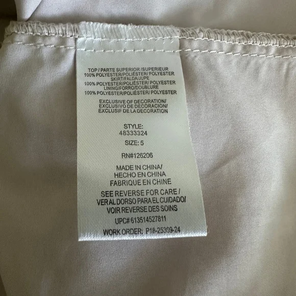 Kids Pippa & Julie Dress Size 5 Silver Pink Sequin Tulle Girls Party Dress - Picture 4 of 5